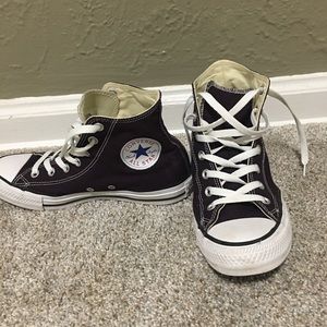 Converse high tops. Size 8